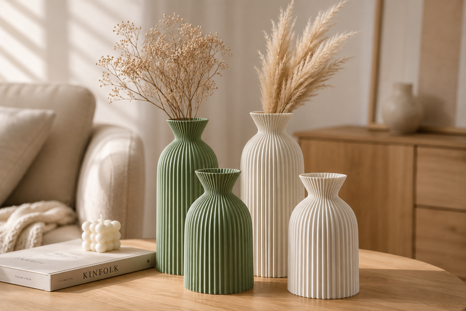 Deluma Riple Vase Set