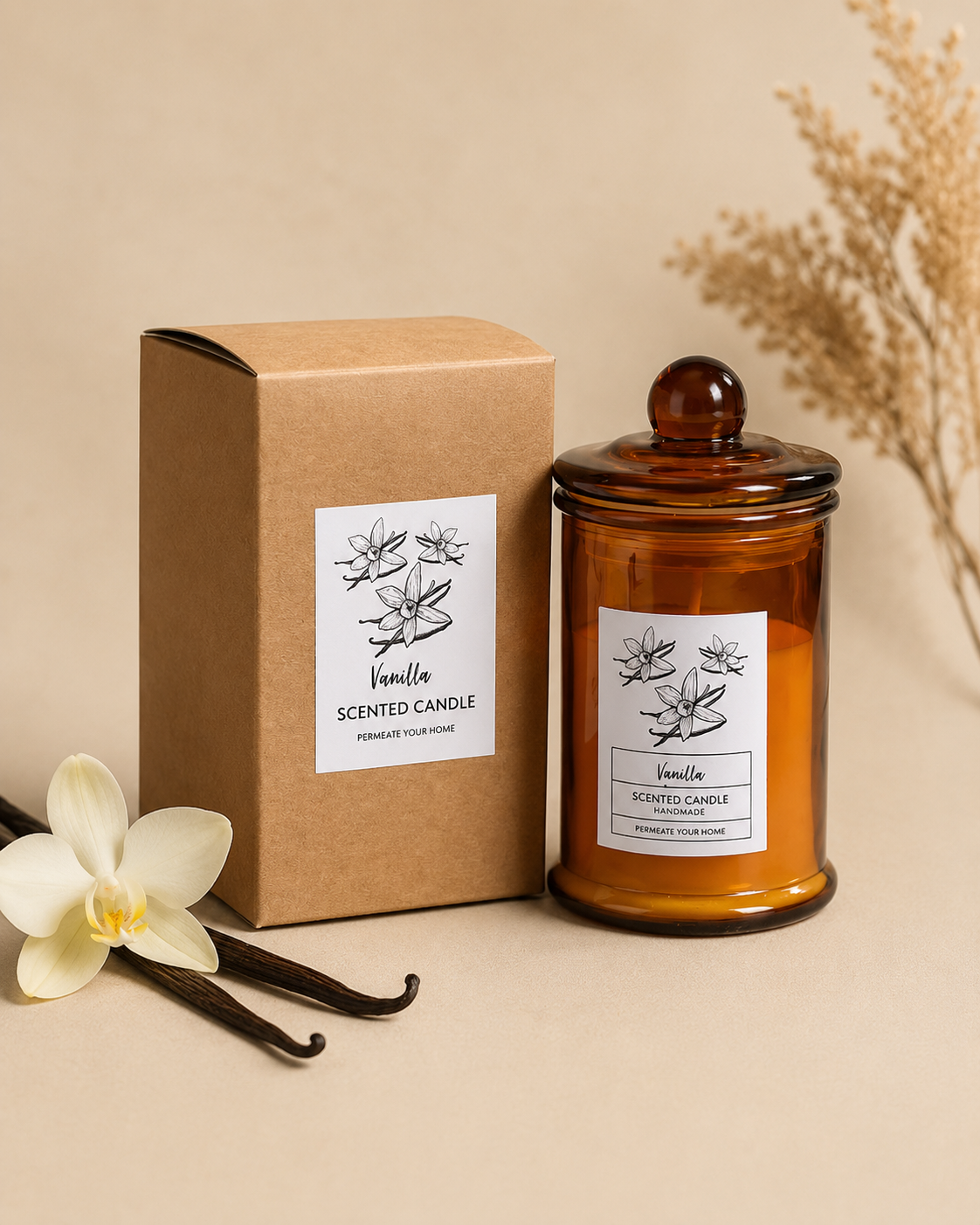 Deluma Amber Candle