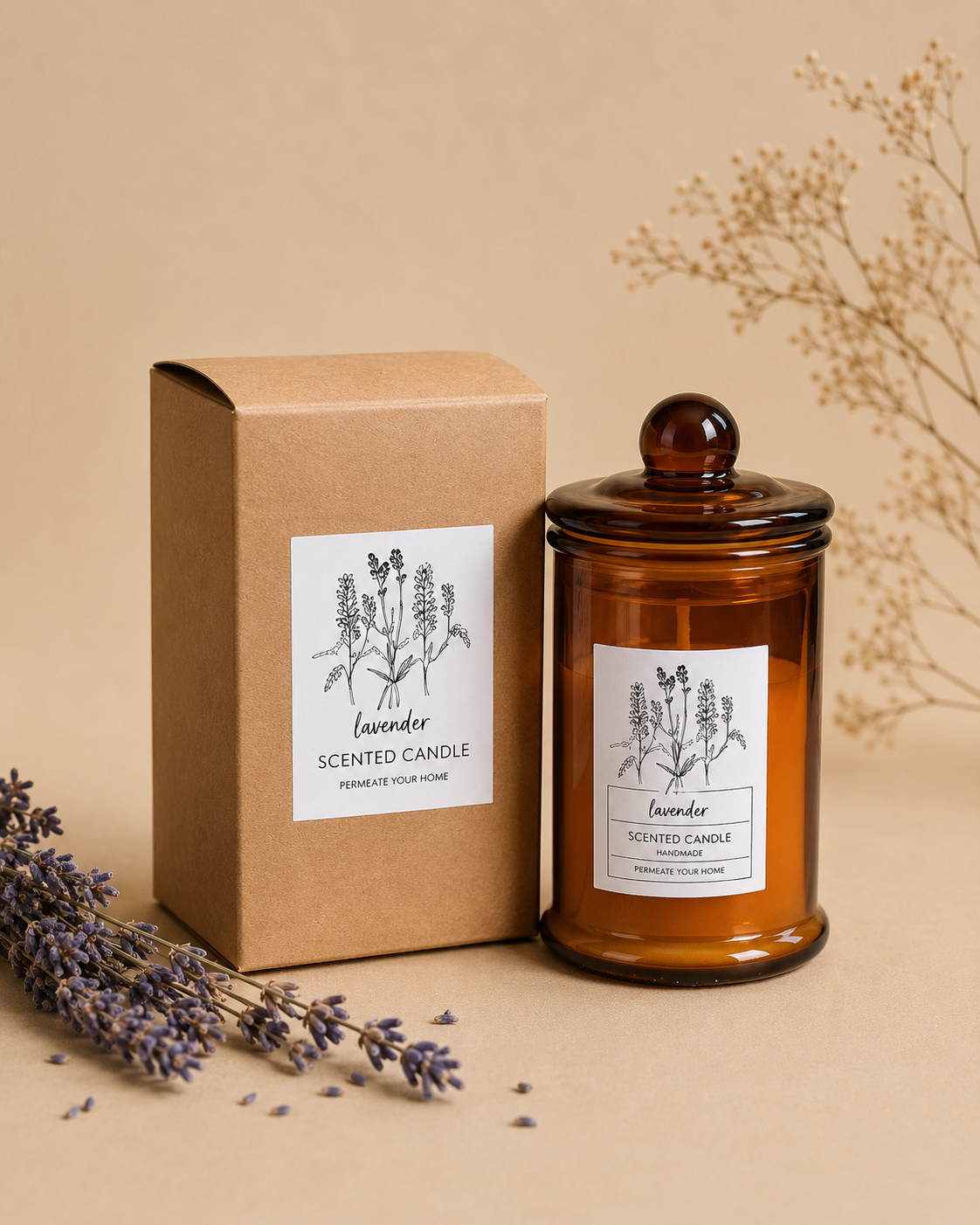 Deluma Amber Candle